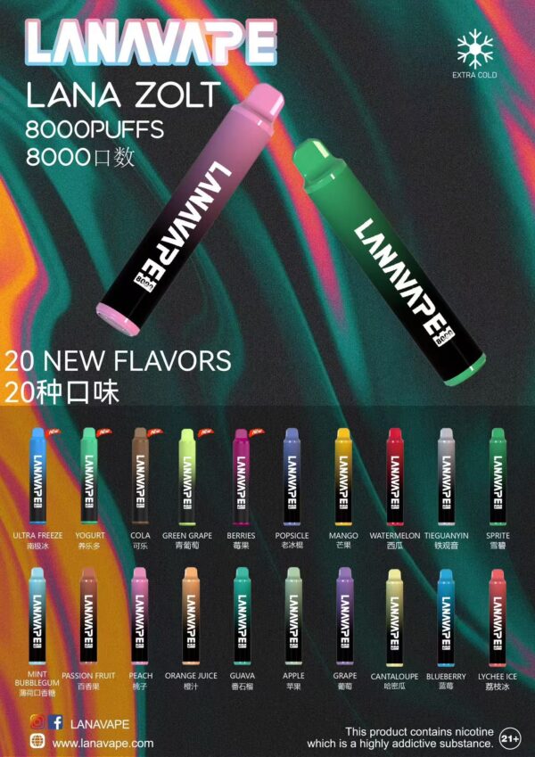 LANA ZOLT 8000口 全新商品🪄